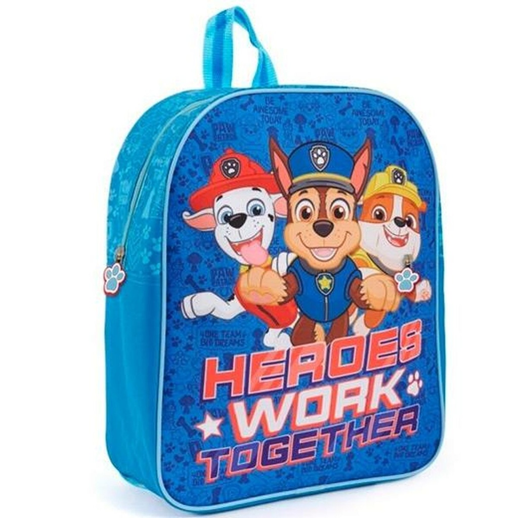 Mochila Infantil The Paw Patrol Azul 30 x 24 x 10 cm
