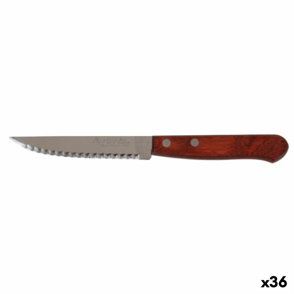 Cuchillo para Carne Quttin Packwood Madera (36 Unidades)