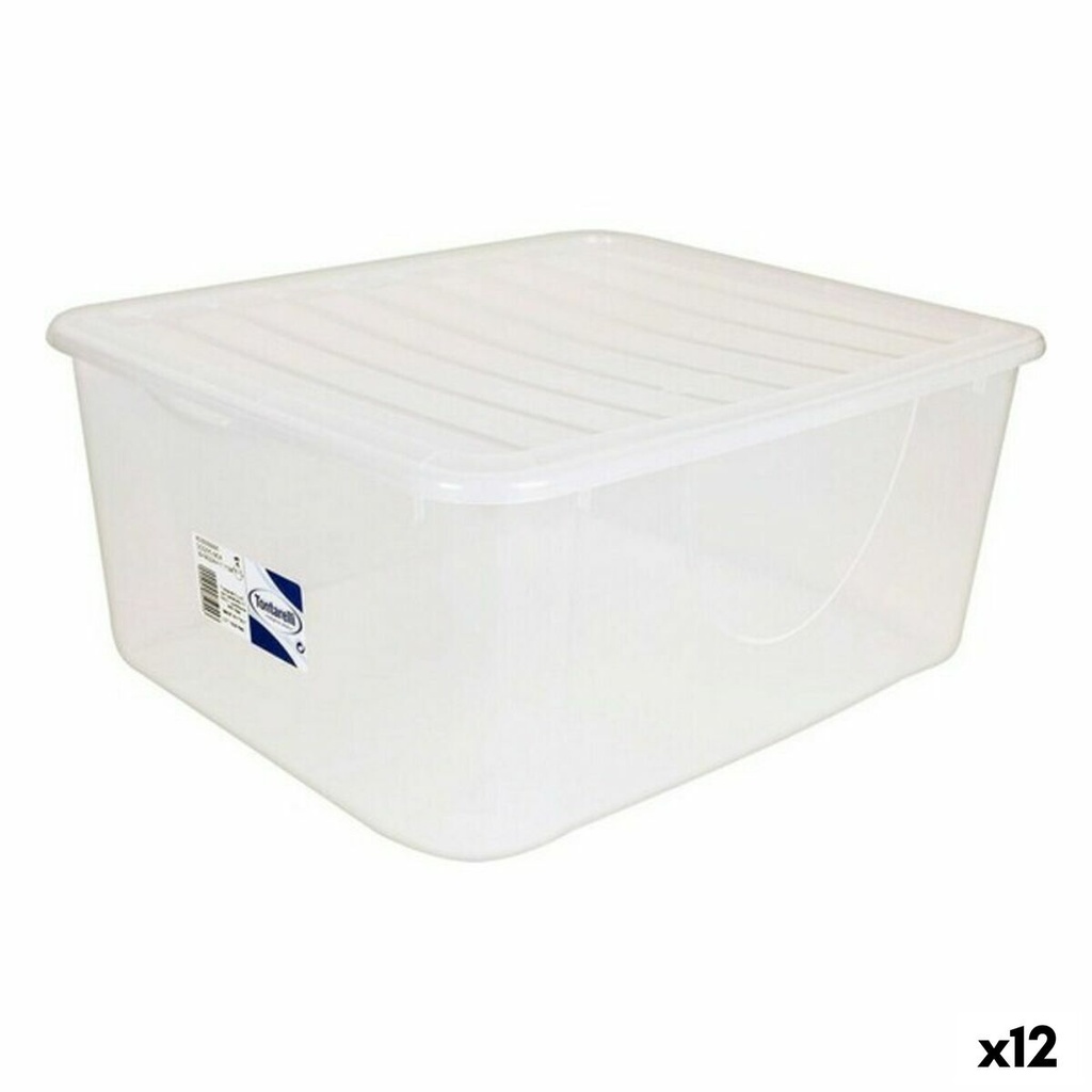 Caja de Almacenaje con Tapa Tontarelli Dodo's 39,6 x 33 x 17,7 cm (12 Unidades)