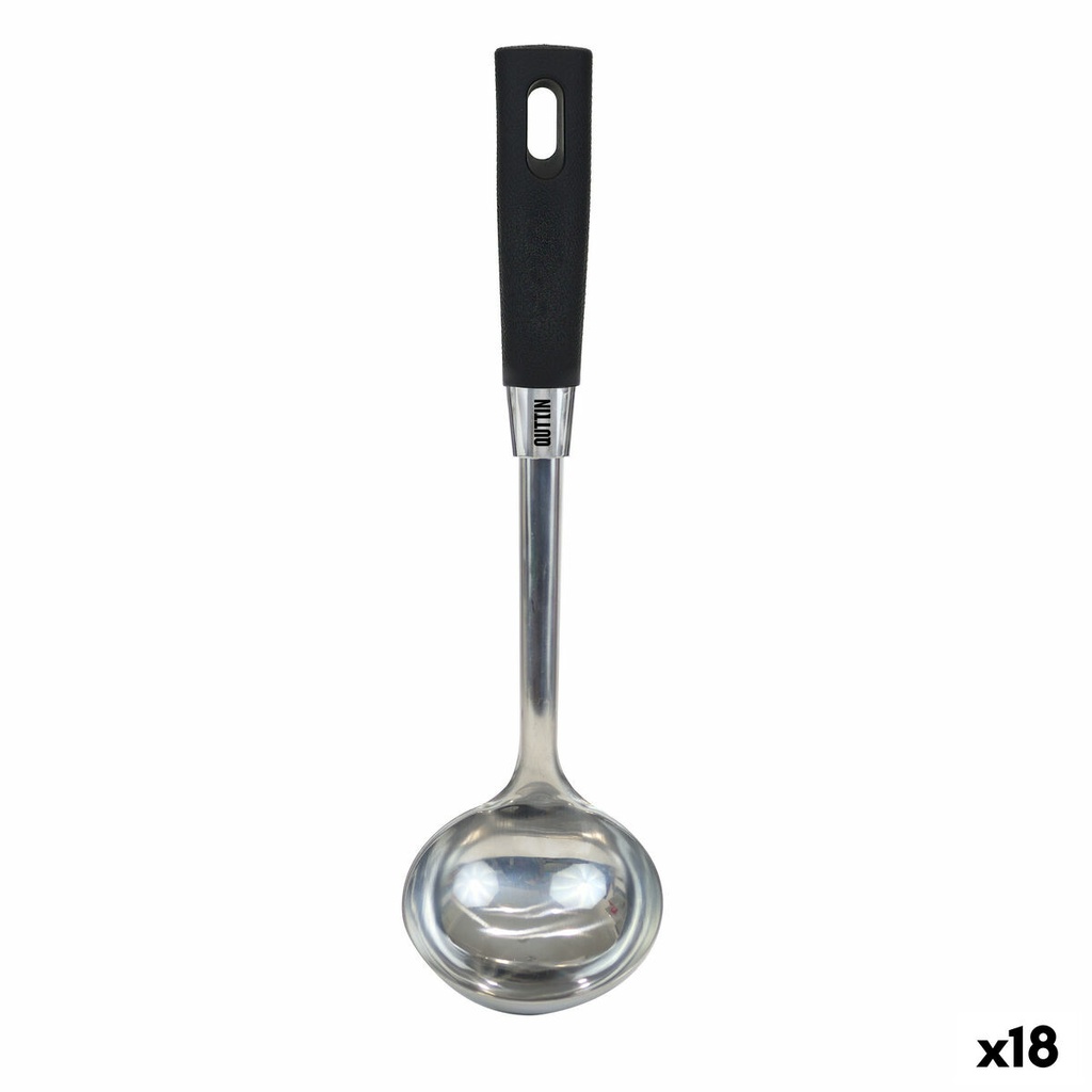 Cucharón Quttin Foodie Acero Inoxidable 9 x 30,5 x 6,5 cm (18 Unidades)