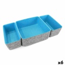 Organizador de Cajones Confortime Fieltro 3 Piezas (6 Unidades)