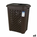 Papelera Tontarelli Arianna 30 L Wengue (6 Unidades)