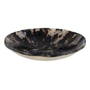 Centerpiece Blue Brown Crystal 39 x 39 x 6,5 cm