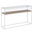 Hall White Natural 120 x 30 x 75 cm