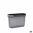Food Preservation Container Quid City Grey 1,2 L With lid Dispenser (12 Units)