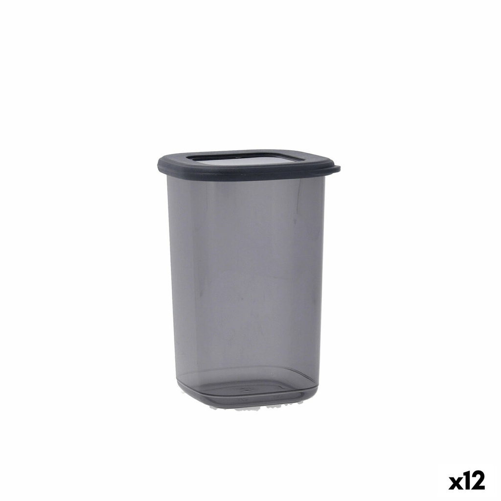 Food Preservation Container Quid City Grey 1,2 L With lid (12 Units)