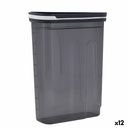 Recipiente Conservador de Alimentos Quid City Gris 2,7 L Con Tapa Dispensador (12 Unidades)