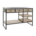 Recibidor Home ESPRIT Marrón Negro 120 x 38 x 80 cm