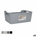 Cesta Multiusos Dem 33 x 24 x 14,5 cm Con asas (12 Unidades)
