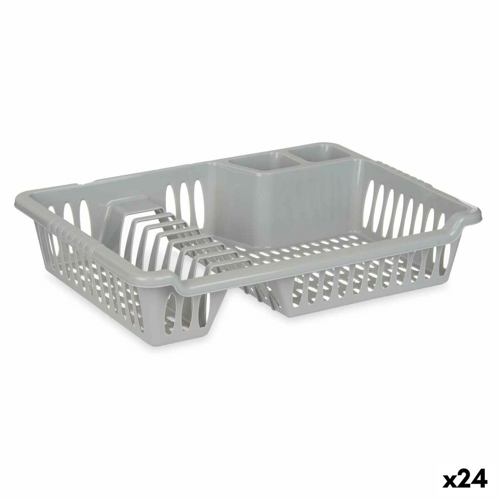 Escurridor para Fregadero Kinvara YMA04 1098 01 Plateado 40 x 8 x 29,5 cm (24 Unidades)