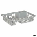 Draining Rack for Kitchen Sink Kinvara YMA04 1098 01 Silver 40 x 8 x 29,5 cm (24 Units)