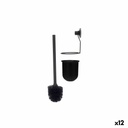 Escobilla para el Baño Berilo CN-W3100-15 Negro Acero ABS 10 x 36 x 10 cm (12 Unidades)