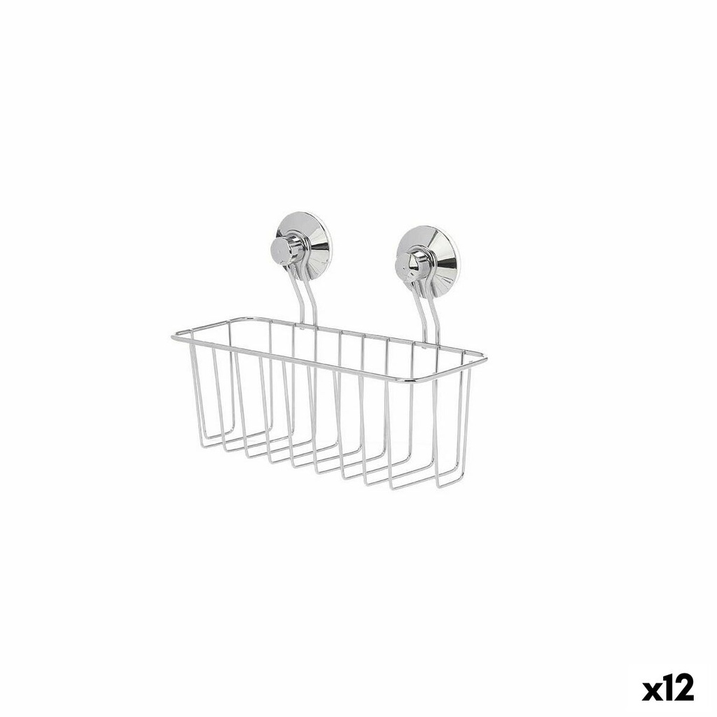 Soporte de Ducha Berilo W3100-5A Acero ABS 24 x 18 x 10 cm (12 Unidades)