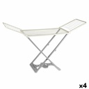 Tendedero Plegable Kipit Pompeya Antracita Resina Polipropileno 190 x 56 x 115 cm (4 Unidades)