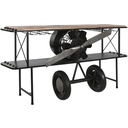 Recibidor Home ESPRIT Marrón Negro 191 x 58 x 96 cm 191 x 58 x 91 cm