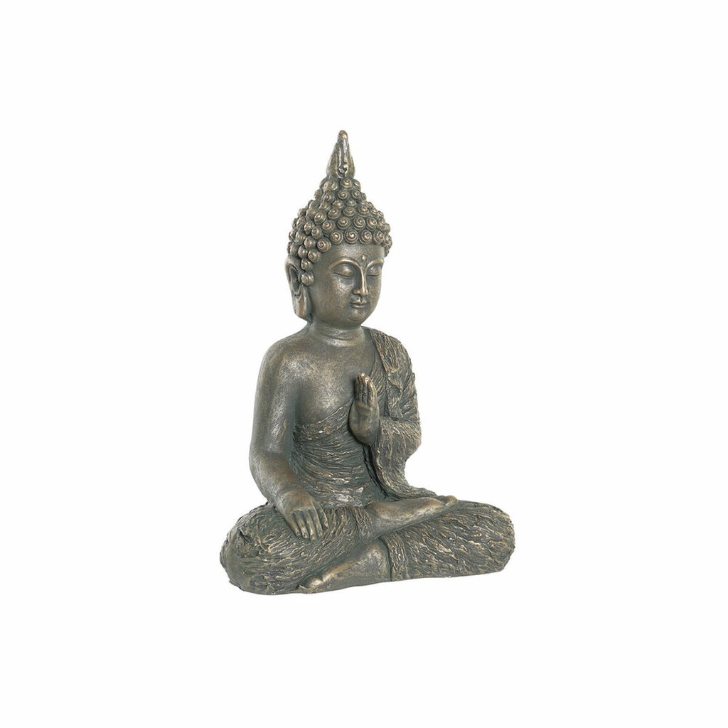 Figura Decorativa DKD Home Decor Fibra de Vidrio Buda (28 x 19 x 41 cm)