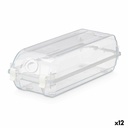 Stackable shoebox Kipit G-420 Transparent Plastic 14 x 10 x 32 cm (12 Units)