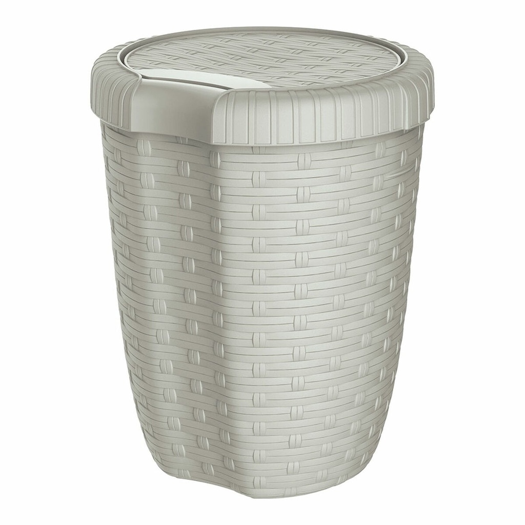 Cubo contenedor Mondex Polipropileno Ø 23 x 29 cm Con Tapa