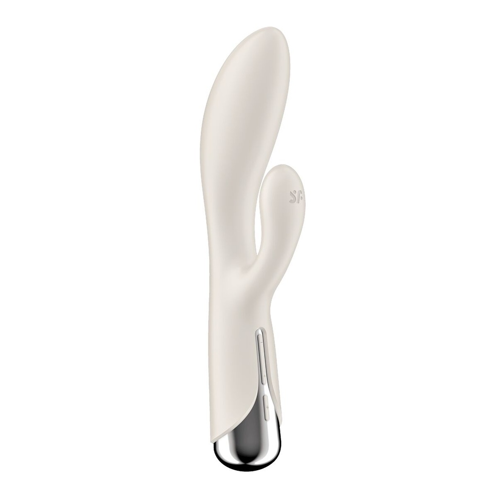 Vibrador Doble Estimulación Satisfyer Spinning Rabbit 1 Blanco