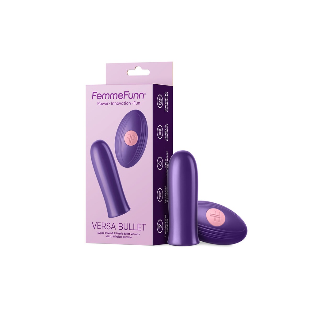 Bullet Vibrator FemmeFunn Versa Bullet Purple