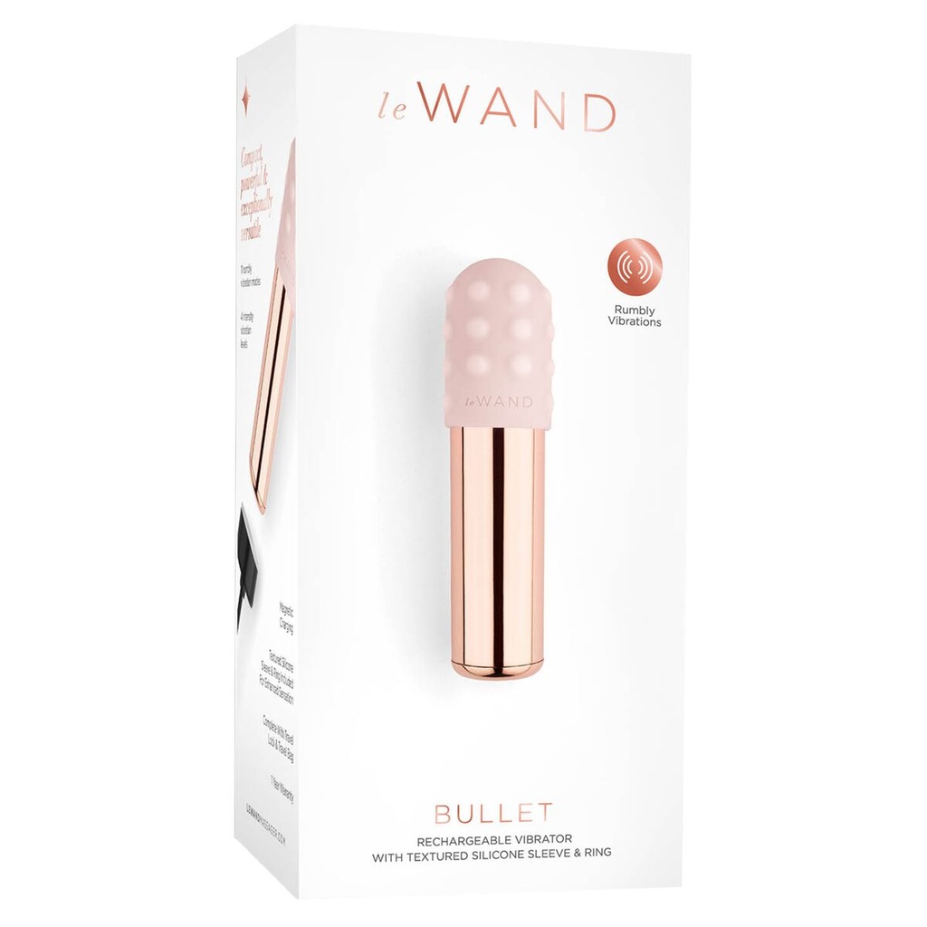 Bullet Vibrator Le Wand Pink Rose Gold