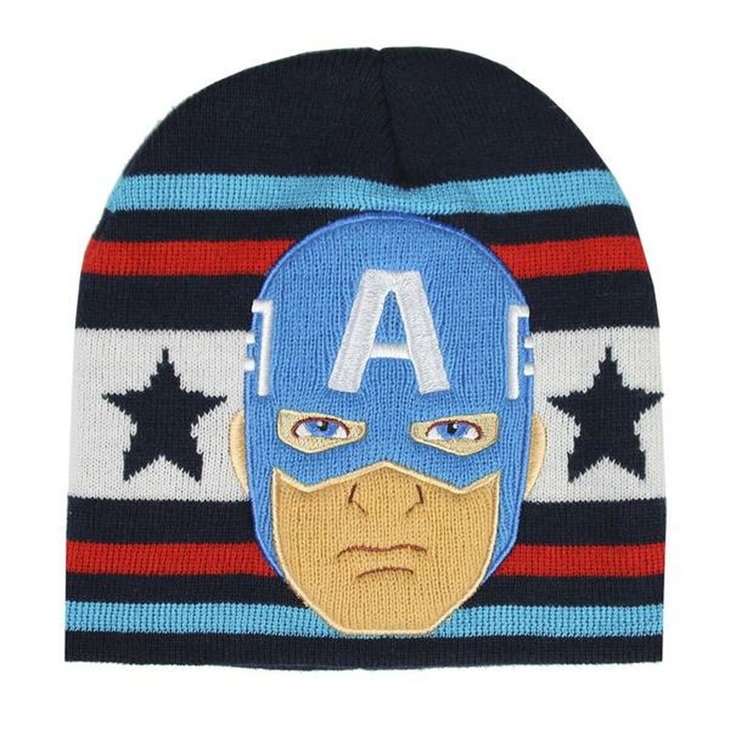 Gorro Infantil Captain America The Avengers Azul oscuro