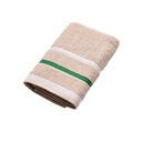 Towel Benetton Beige 50 x 90 cm Stripes
