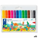 Set de Rotuladores Staedtler Noris Club Multicolor (10 Unidades)