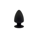 Anal plug Silexd Black Silicone XS