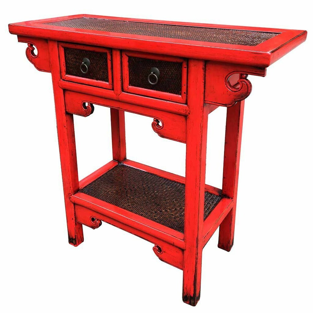 Hall Alexandra House Living Red 35 x 80 x 85 cm