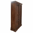 Armario Alexandra House Living Marrón Madera Reciclada 42 x 217 x 118 cm