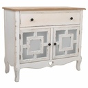 Recibidor Alexandra House Living Blanco 36 x 72 x 83 cm