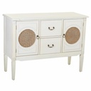Recibidor Alexandra House Living Blanco 78 x 40 x 106 cm
