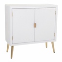 Recibidor Alexandra House Living Dorado 36 x 81 x 80 cm