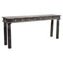 Recibidor Alexandra House Living Negro 41 x 76 x 175 cm