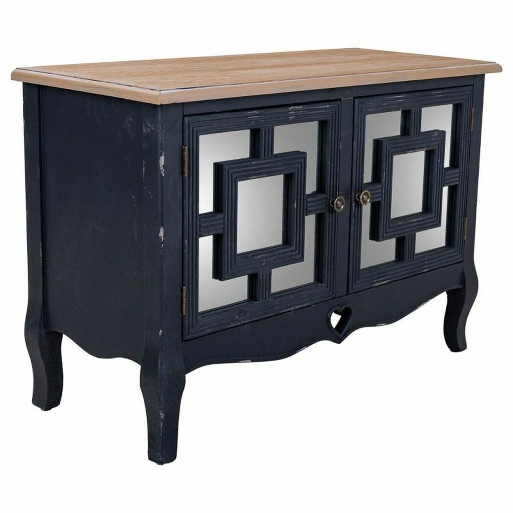 Recibidor Alexandra House Living Negro 36 x 56 x 83 cm