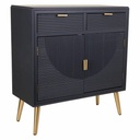 Recibidor con Cajones Alexandra House Living Gris Dorado 36 x 85 x 80 cm