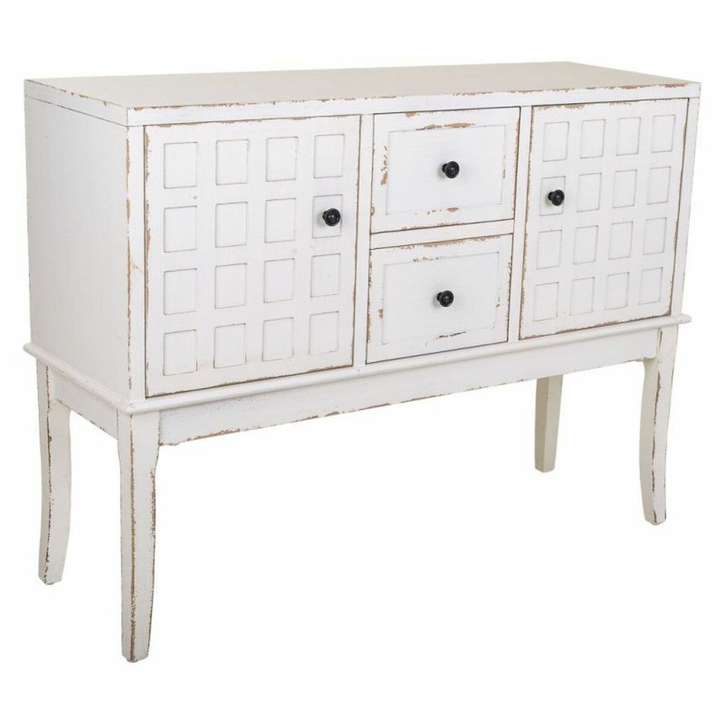 Recibidor con Cajones Alexandra House Living Blanco 36 x 82 x 108 cm
