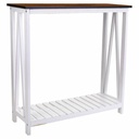 Hall Alexandra House Living White 30 x 80 x 80 cm