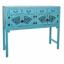 Recibidor Alexandra House Living Azul 40 x 102 x 120 cm