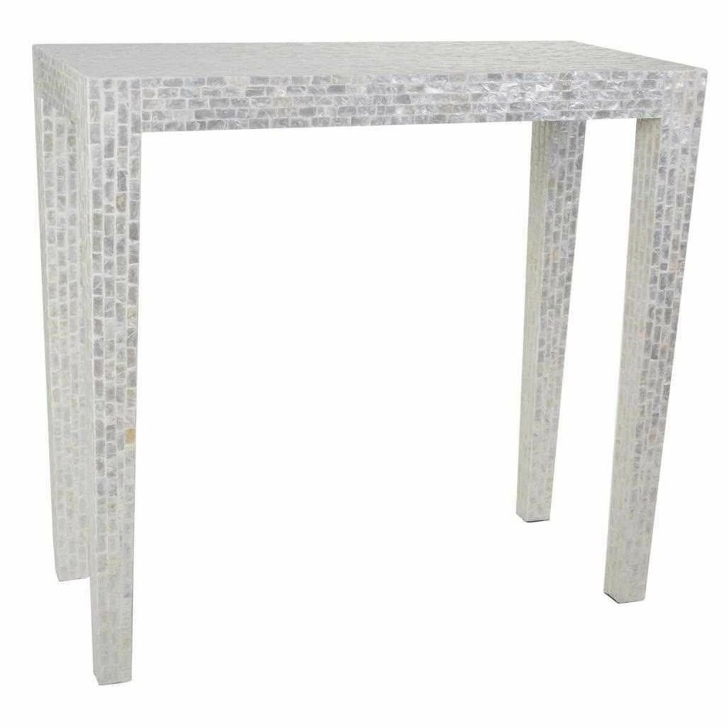 Recibidor Alexandra House Living Gris Crema 36 x 76 x 81 cm