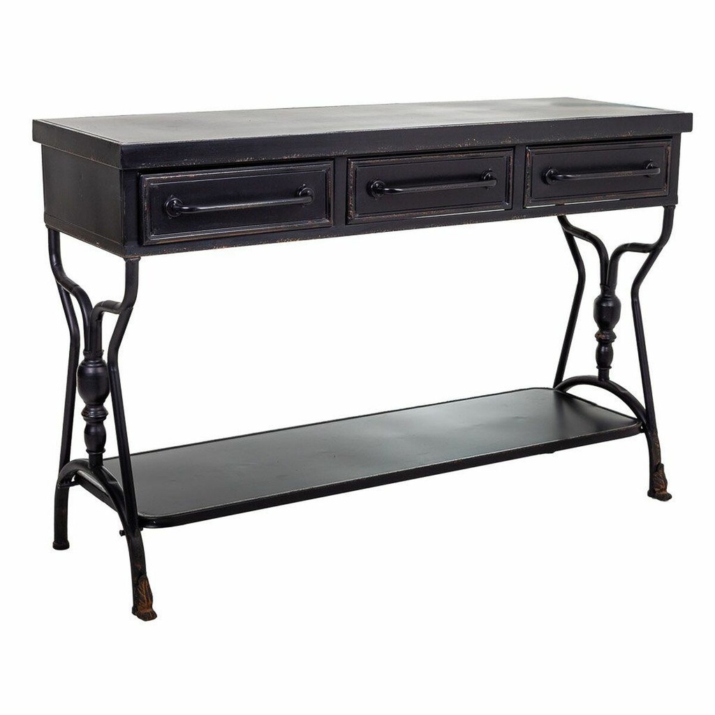 Hall Alexandra House Living Black 43 x 81 x 122 cm