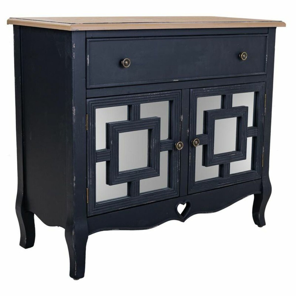 Recibidor con Cajones Alexandra House Living Negro 36 x 72 x 83 cm