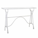 Recibidor Alexandra House Living Blanco 33 x 80 x 122 cm