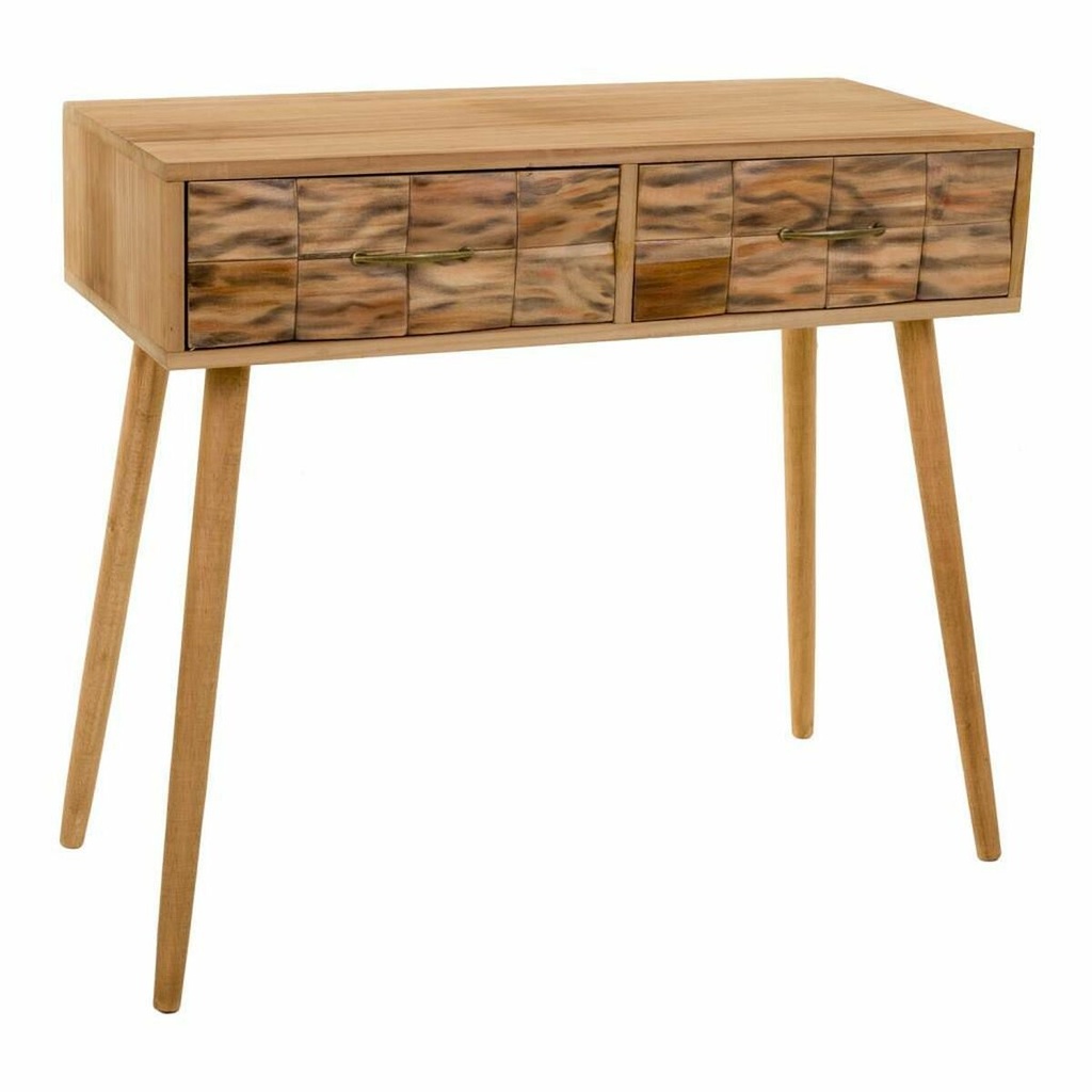 Hall Table with Drawers Alexandra House Living Natural 43 x 79 x 87 cm