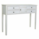 Recibidor con Cajones Alexandra House Living Blanco 36 x 92 x 120 cm
