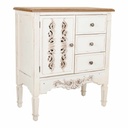 Hall Table with Drawers Alexandra House Living White 36 x 80 x 70 cm