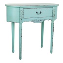 Hall Table with Drawers Alexandra House Living Blue 36 x 80 x 88 cm