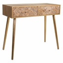 Hall Table with Drawers Alexandra House Living Brown 41 x 79 x 88 cm