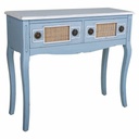 Hall Table with Drawers Alexandra House Living Blue 33 x 77 x 90 cm